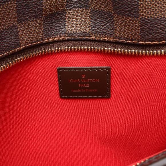 LOUIS VUITTON Brown Damier Leather Shoulder Bag - Picture 4 of 11